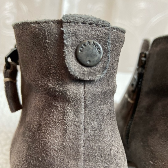 Rag &Bone Gray Italian Leather Booties, 36/6 - Picture 2 of 12